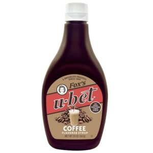 Fox's U-Bet Coffee Flavored Syrup 20oz 3ct